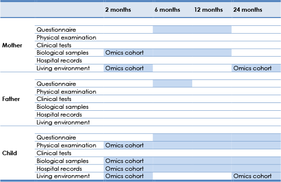 Health determinants and outcomes covered by the project